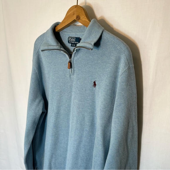 Polo Ralph Lauren 1/4 Zip Men’s Large - Picture 3 of 7